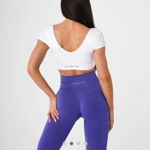 NEW NVGTN White Serene Seamless Bra SMALL S